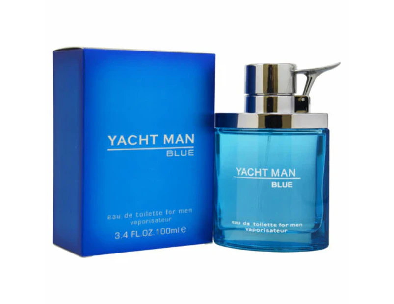 Yacht Man Blue 100ml Eau de Toilette by Myrurgia for Men (Finefrench)