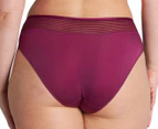 Fayreform Women's Perfect Lines High Cut Briefs - Magenta Pink