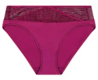 Fayreform Women's Perfect Lines High Cut Briefs - Magenta Pink