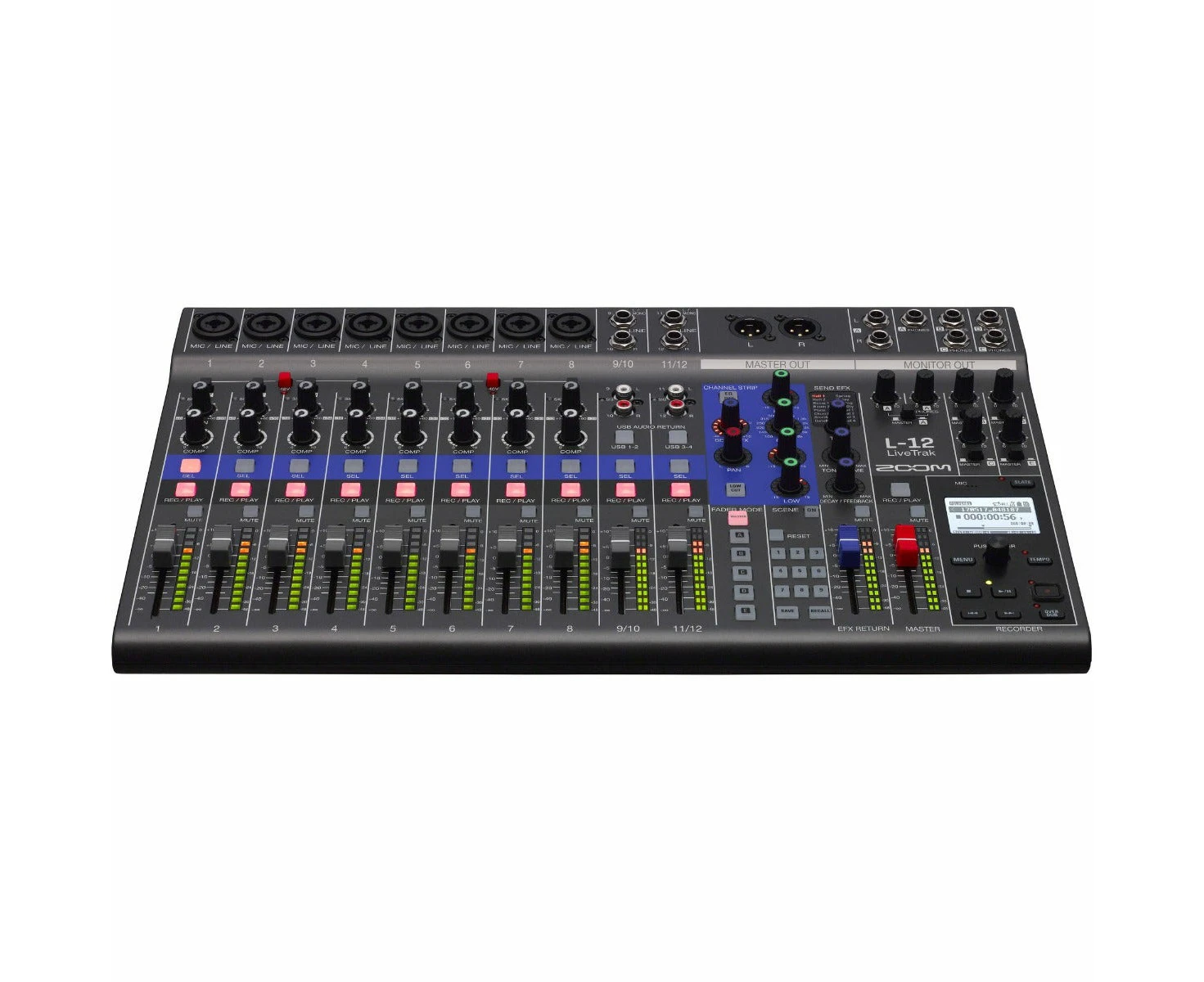 ZOOM LIVETRAK L-12 - Portable Multi-track Recorder / USB Interface