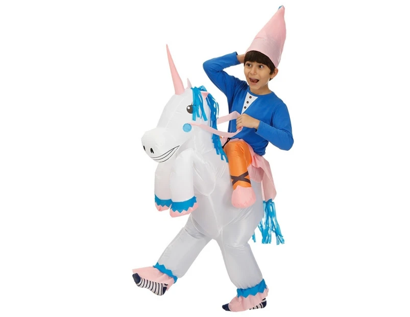 Costume Bay Unisex Kids Unicorn Inflatable Costume
