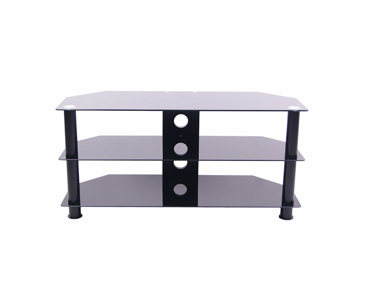 AVS 1000mm Open Style TV Stand in Black Finish (LPF1000B)