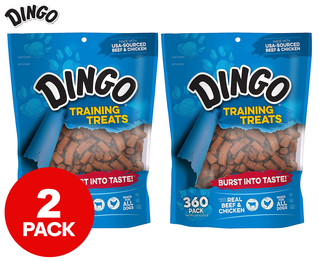 Dingo dog training clearance treats