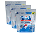 3 x 44pk Finish Ultimate Essential Dishwasher Tabs