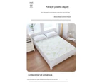 Mattress Protector Soft Quilted Fitted Breathable Waterproof Mattress Pad Cover Bed Sheet-Bamboo fiber air layer waterproof bedsheet