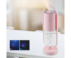 200ML Pink USB Air Humidifier Water Aroma Oil Diffuser LED 360 degree Rotate Purifier