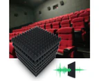 Studio Acoustic Foam Treatment Noise Sound Absorption Proofing Panels 50x50cm