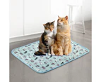 48x35cm Graphene Electric Pet Heating Bed Mat Cat Dog Heater Blanket Warmer Pad Temperature adjustable