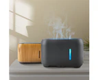 9 Colours Lighting Air Humidifier Aroma Diffuser Essential oil Aromatherapy Air treatments purifier Flame Light