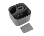 3x Boxsweden Caddo 4-Sec 16.5cm Stackable Storage Organiser w/Carry Handle Asst