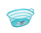 3 x Box Sweden Laundry Basket Oval 63cm Washing Clothes Storage Folding Bin Asst.