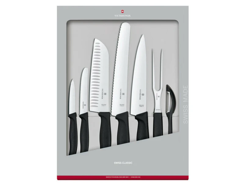 Victorinox Swiss Classic Kitchen 7-piece Set - Black