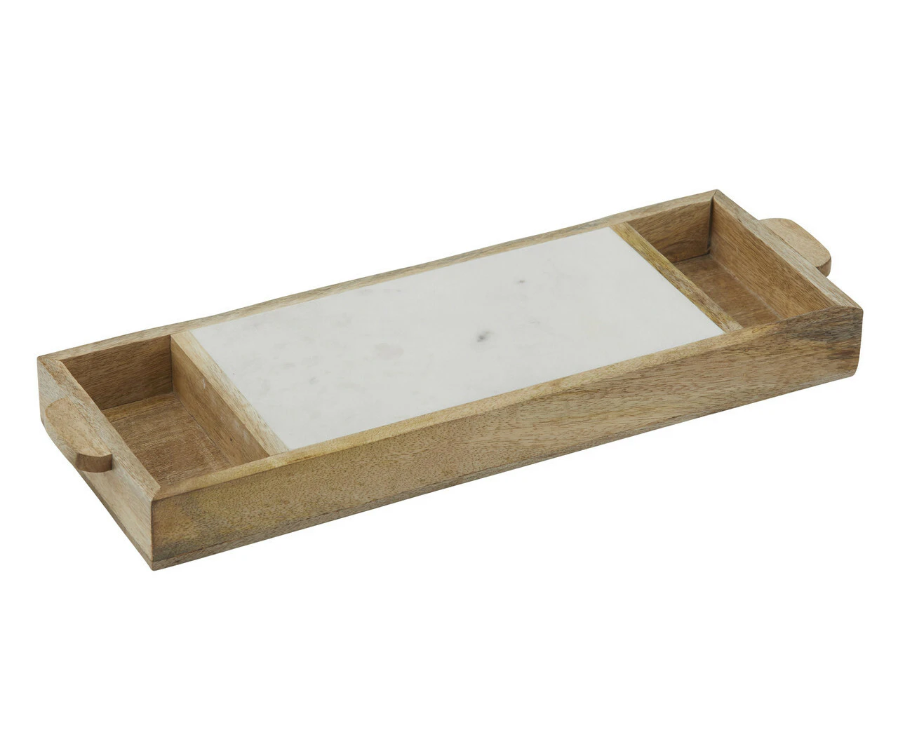 Academy Eliot Serving Caddy Charcuterie Cheese Board Natural/White