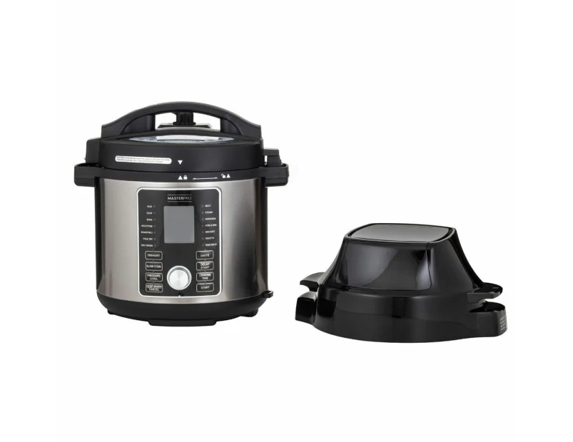 MasterPro MPMULTIPRO  Ultimate All-in-one Multi Cooker and Air fryer- Black