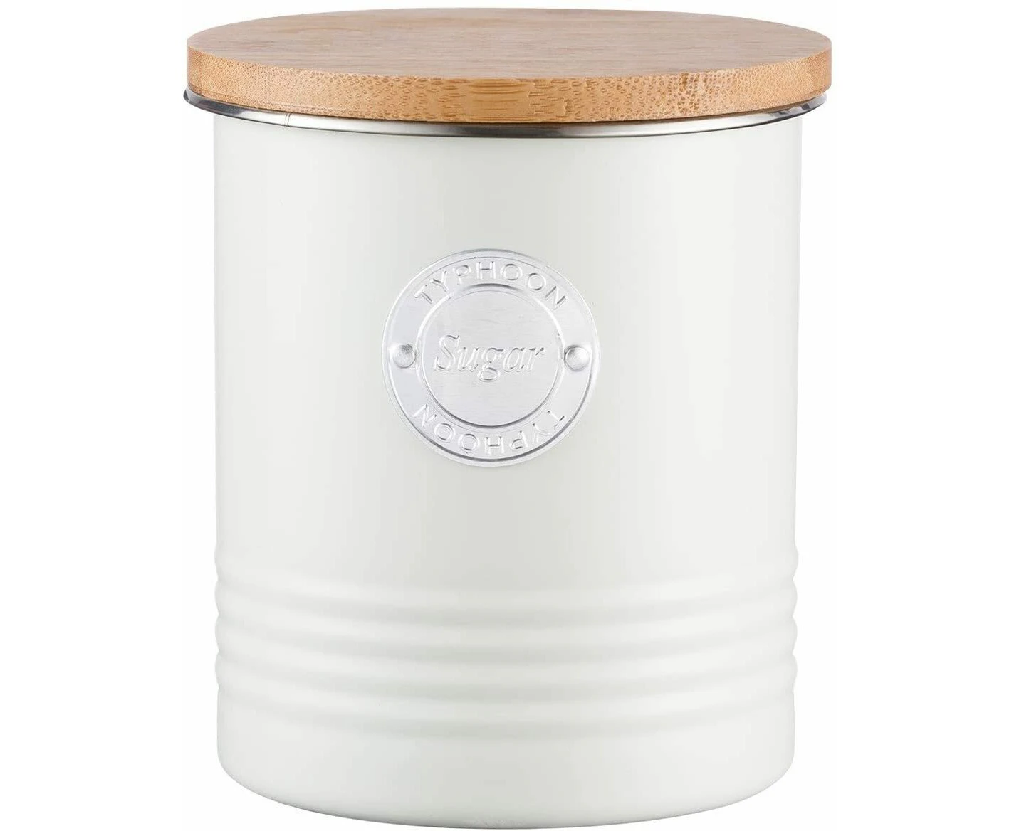 Typhoon White Metal Sugar Canister 1 Litre