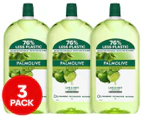 3 x Palmolive Foaming Antibacterial Hand Wash Refill Lime & Mint 1L