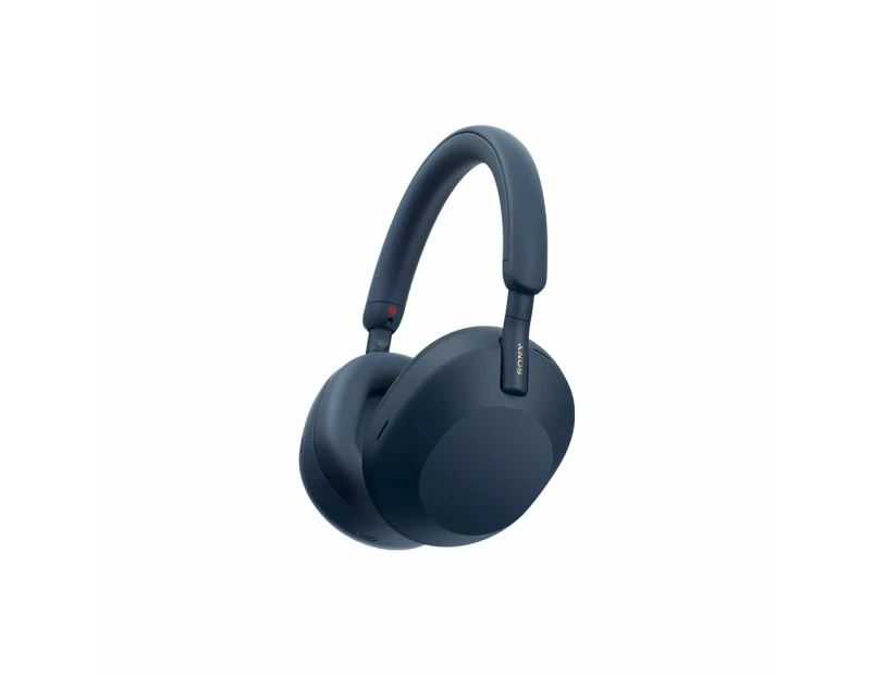 SONY - WH-1000XM5 Wireless Noise Cancelling Headphones (Midnight Blue)