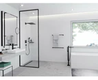 Hansgrohe AddStoris Single Bath Towel Rail Matt Black (41747670)