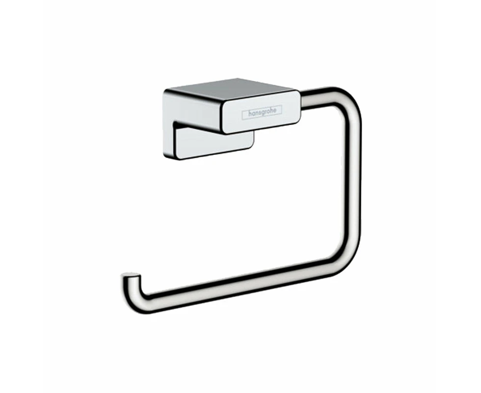 Hansgrohe AddStoris Toilet Roll Holder Without Cover in Chrome (41771000)