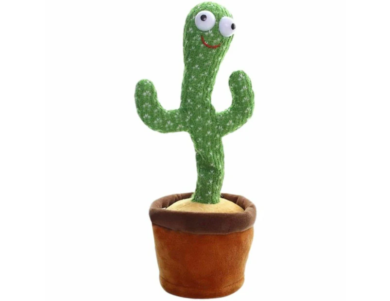 Kids Dancing Talking Cactus Toys For Baby Boys And Girls, Talking Sunny Cactus Toy Electronic Plush Toy Singing