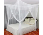Luxury Mosquito Net For Double To King Size Bed Canopy, Camping Screen House,Finest Mesh 210 X 190 X 240 Cm