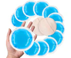 Small Ice Packs 12 Round Reusable Hot Cold Gel Packs For Injuries, Mini Gel Cold Pack For Pain Relief, Breastfeeding, Cold Compress