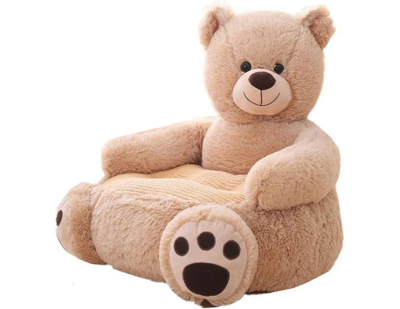 Kid'S Chair, Toddler'S Upholstered Armchair, Child'S Rocking Chair, Plush In The Shape Of An Teddy Bear