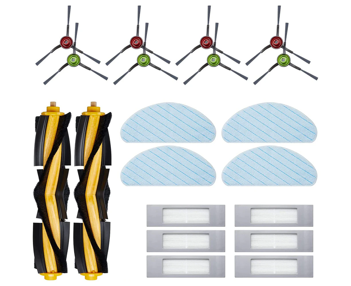 Accessory Kit Replacement For Ecovacs Deebot N8 / N8+ / N8 Pro/ N8 Pro+ / Ozmo T8 / T8+ / T8 Aivi/ T8 Aivi+ / T9 / T9+ Vacuum Cleaner Spare Parts