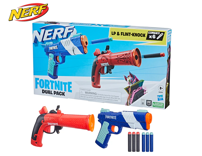 NERF Fortnite LP & Flint-Knock Dual Blaster Pack