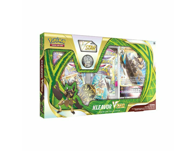 Pokemon TCG: Kleavor VSTAR Premium Collection - Assorted* - Green