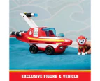 PAW Patrol Aqua Pups, Marshall Transforming Dolphin Vehicle - Red