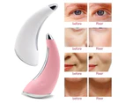 Multi-Functional Beauty Face Eye Wrinkle Removal Usb Portable Recharge Home Facial Rejuvenation - White