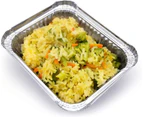 240 x SMALL ALUMINIUM FOIL TRAY w/ LIDS 15x12x5cm Disposable Takeaway Containers