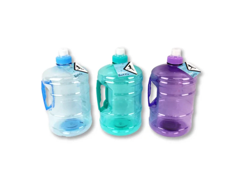 12 x SPORTS WATER BOTTLE 2L Exercise Gym Training Cycling Hydration Drink Bottle