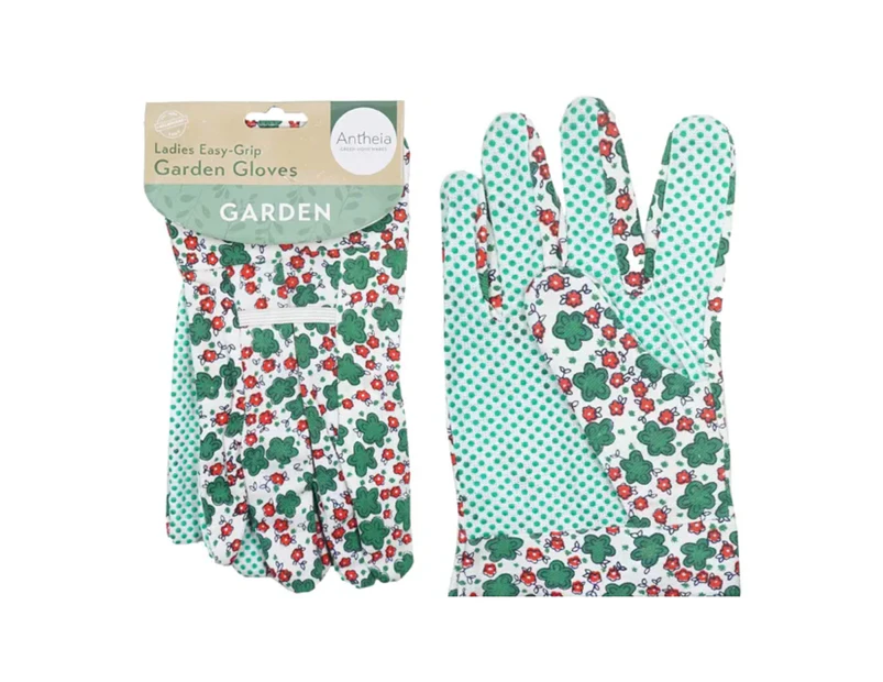 12 Pairs WOMEN COTTON GARDEN GLOVES WITH PVC DOTS Outdoor Yard Gardening Gloves