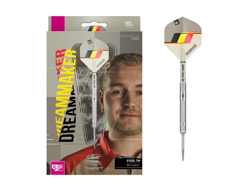 Target Dimitri Van Den Bergh 90% Gen 2 Swiss Point Steel Tip Darts