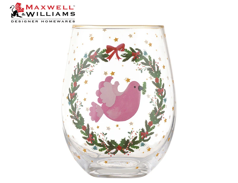 Maxwell & Williams 560mL Dove Stemless Glass
