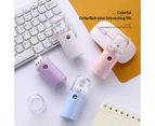 Cute Cat Mini Portable Hand-held Rehydrator Humidifier Face Sprayer USB Charging Water Replenishment Instrument 30ml - Cat pink