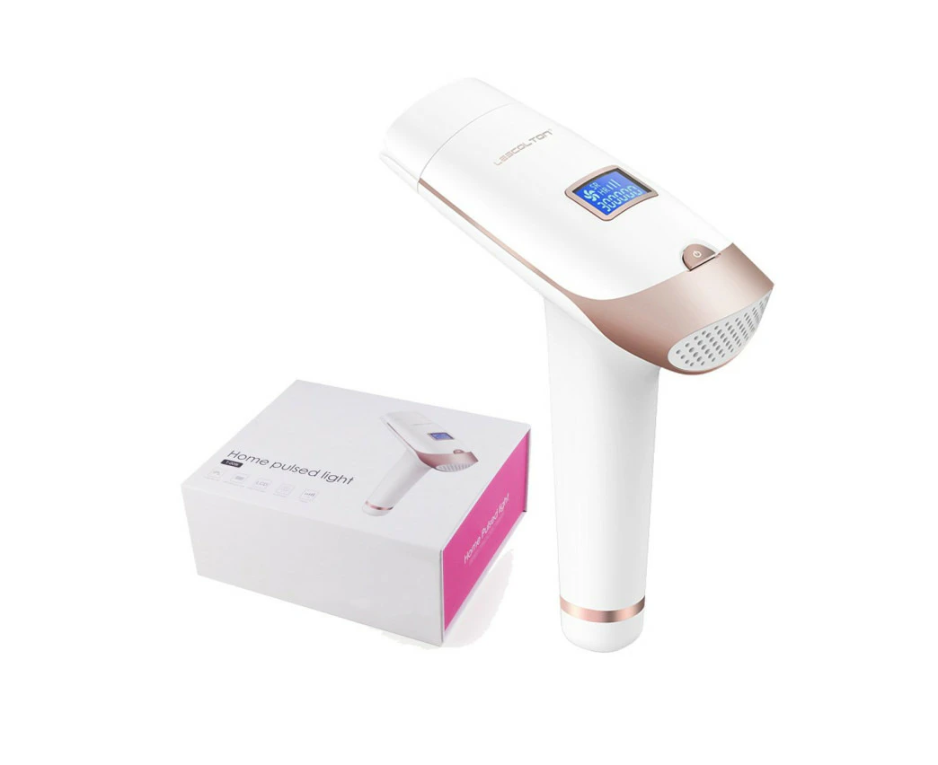 IPL Permanent Hair Laser Remvoal Home Device for Body & Face Lescolton with LCD