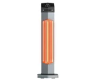 YOPOWER Portable Electric Tower Heater with Remote for Indoor and Outdoor 1500W