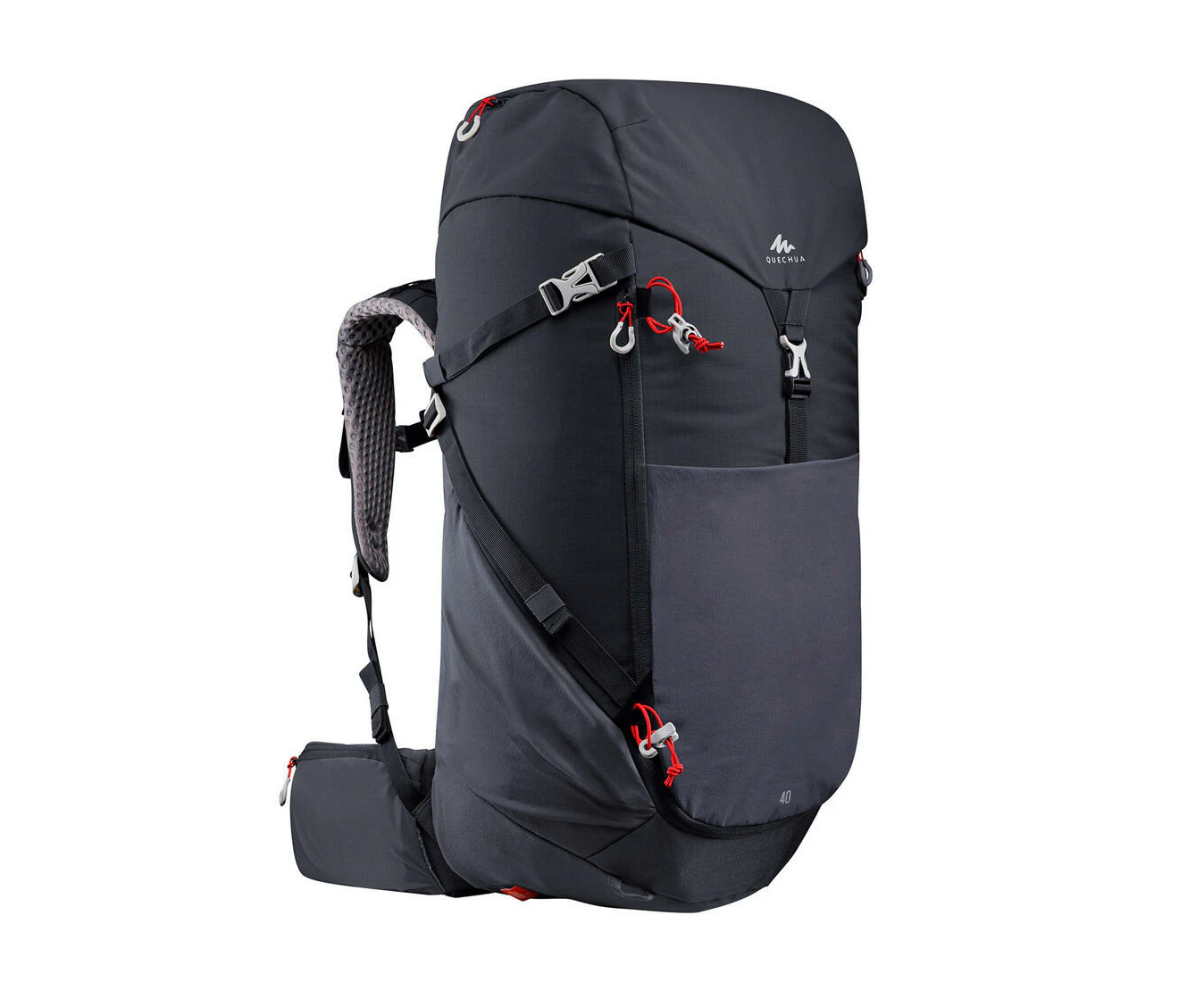 DECATHLON QUECHUA Mountain Walking Backpack 40L - MH500 - Black