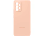 Samsung Official Silicone Cover Case Samsung A53 5G SM-A536 - Peach