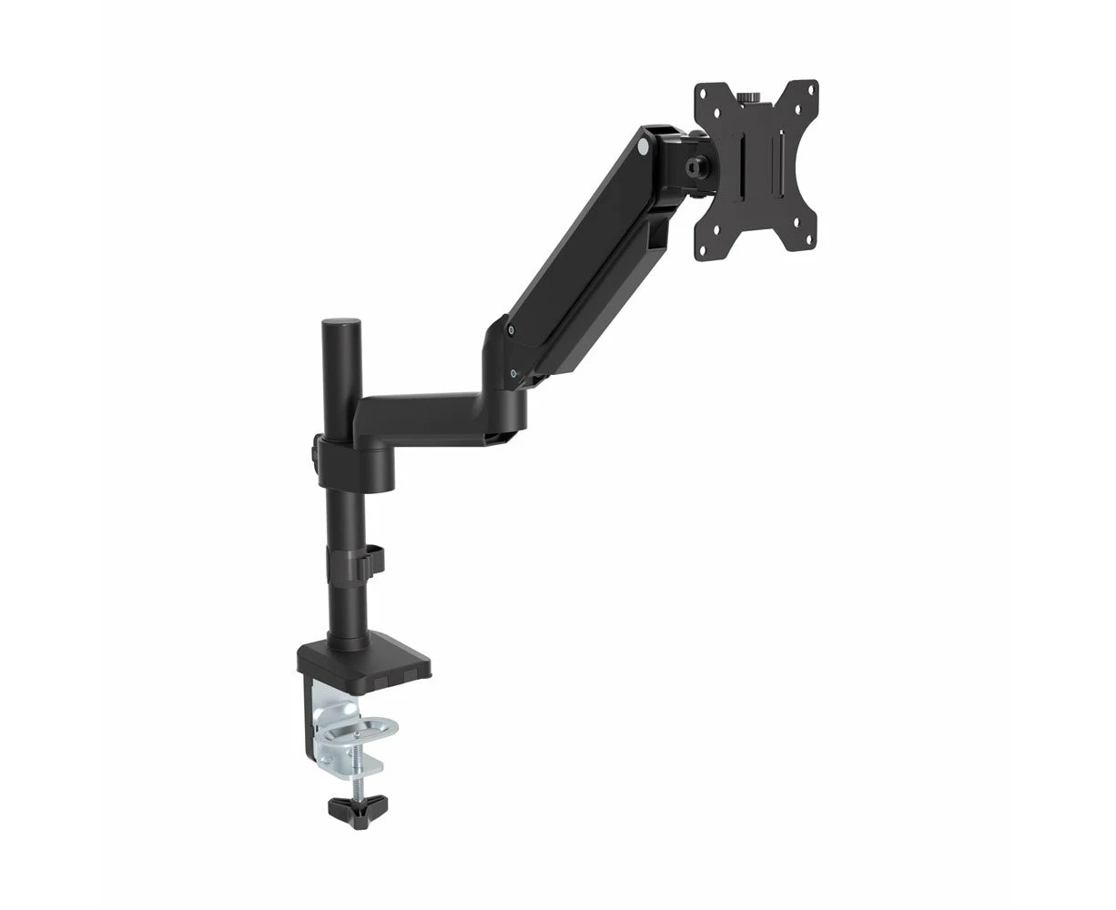 One Products Single-Arm Spring-Assisted Desktop Mount Bracket for 13" to 32" Monitor (PPMA1S-E)