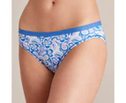 Lily Loves Cotton Bikini Briefs; Style: LBK52380 - Blue
