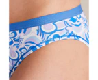 Lily Loves Cotton Bikini Briefs; Style: LBK52380 - Blue