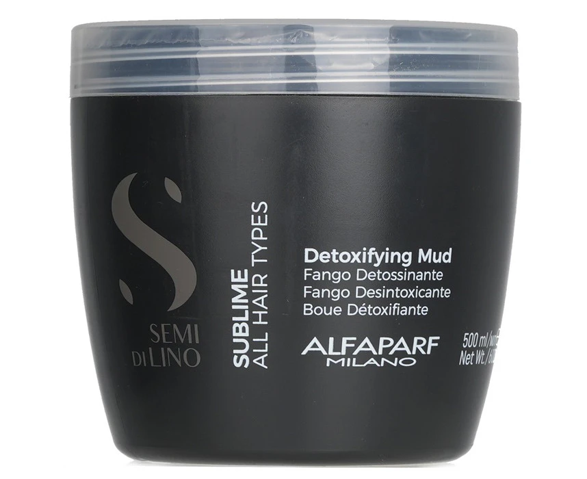 AlfaParf Semi Di Lino Sublime Detoxifying Mud (All Hair Types) 500ml/21.1oz