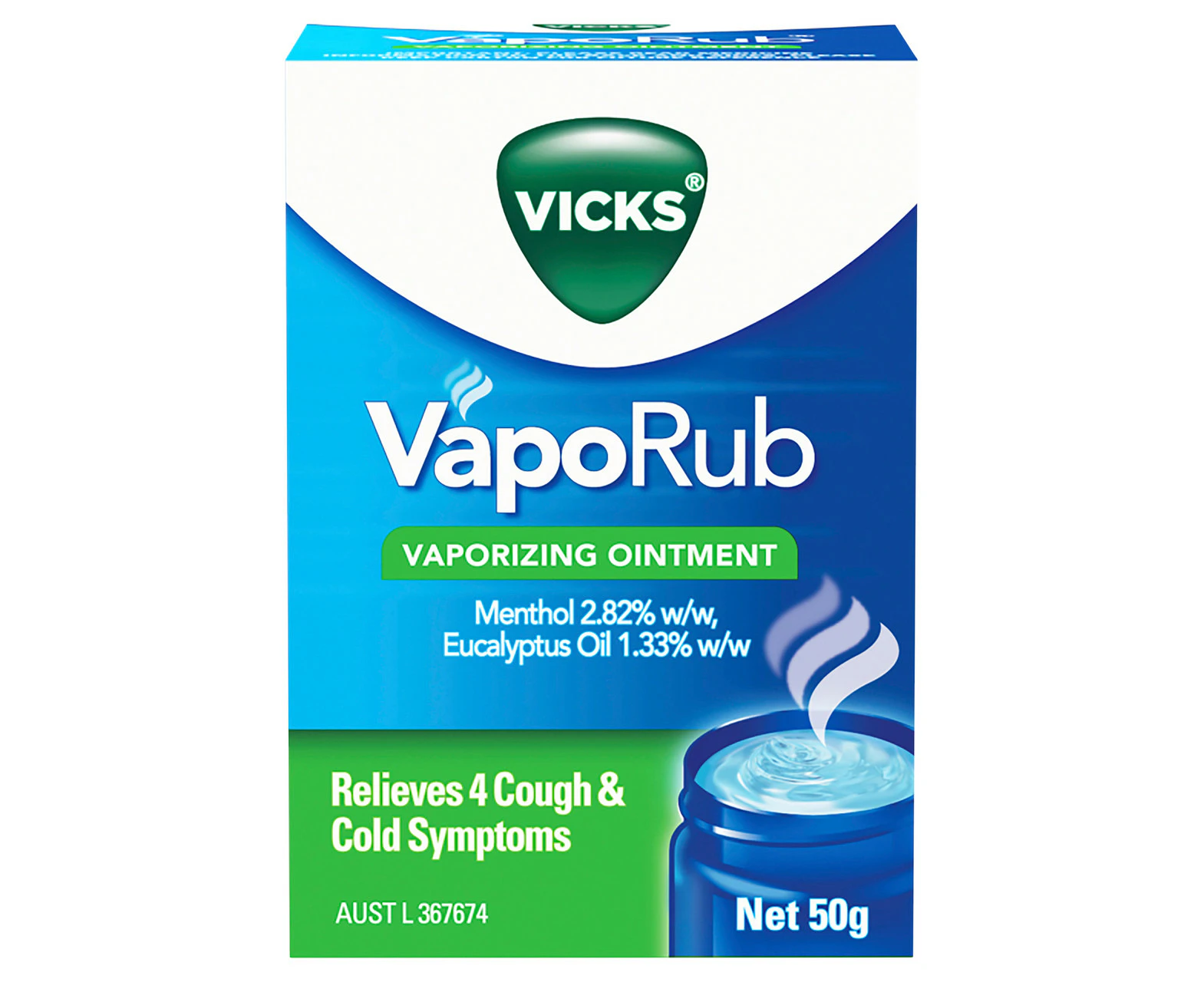 Vicks Vaporub Vaporising Ointment 50g