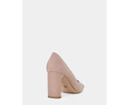 Novo Women's Icey Pumps - Nude suede