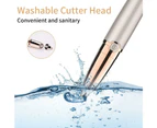 Electric Eyebrow Trimmer Finishing Touch Flawless Brows Hair Remover Led Light