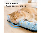 Fulllucky Pet Self Cooling Mat Super Breathable Ventilation Elastic Heat Dissipation Physical Cooling Neck Support Fence Summer Ice Sleeping Pad